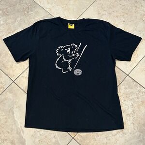Australia Koala Graphic Shirt Mens XL Black Cotton Souvenir Short Sleeve Tee